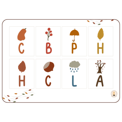 letras otoño