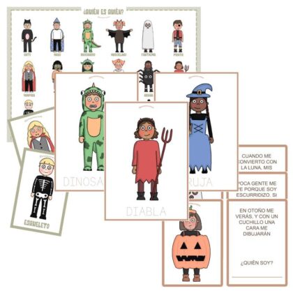 halloween personajes pack