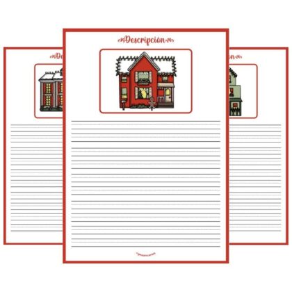 casas navideñas escribir