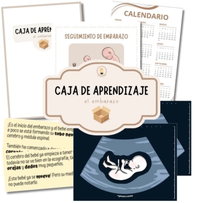 caja aprendizaje embarazo