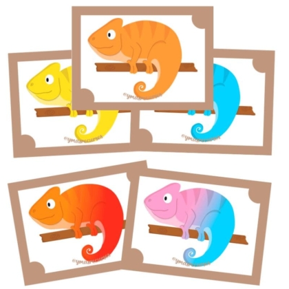cartas colores