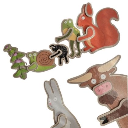 Personajes cuento - El caracol y la hierba de poleo